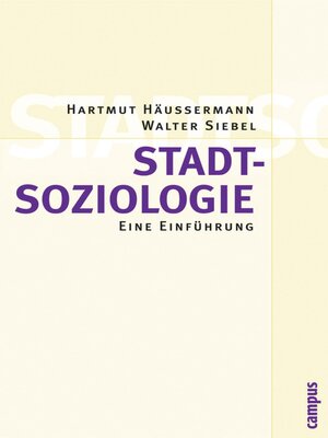cover image of Stadtsoziologie